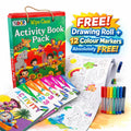 Buy Kids Activity Book Pack & Get FREE Drawing Roll