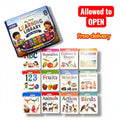Educational Gift Set for kids – My First Learning Library (12 Books) - Allow to Open
