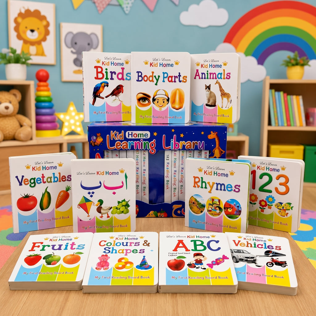 12 in 1 Little Learning Library Books for Montessori First Preschool Baby Early Learning Books for Kids